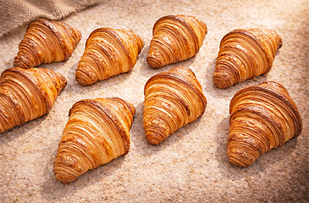 viennoiserie croissant par Pineapple